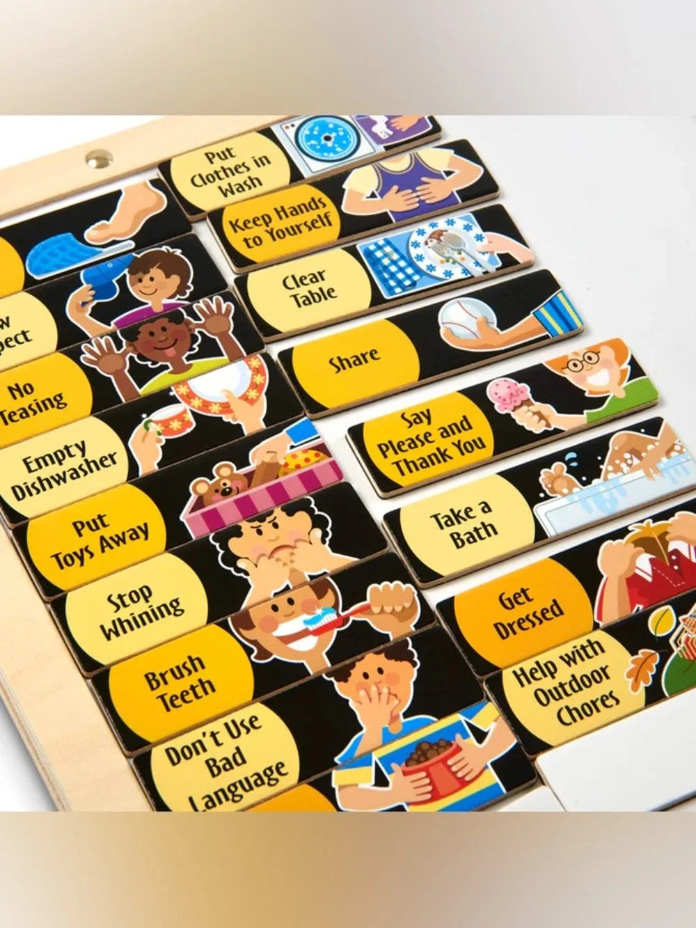 Melissa & Doug Magnetic Responsibility Chart for Kids